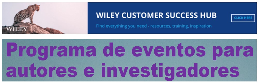 Programa de webinarios de Wiley para autores e investigadores (Wiley/CRUE-CSIC)